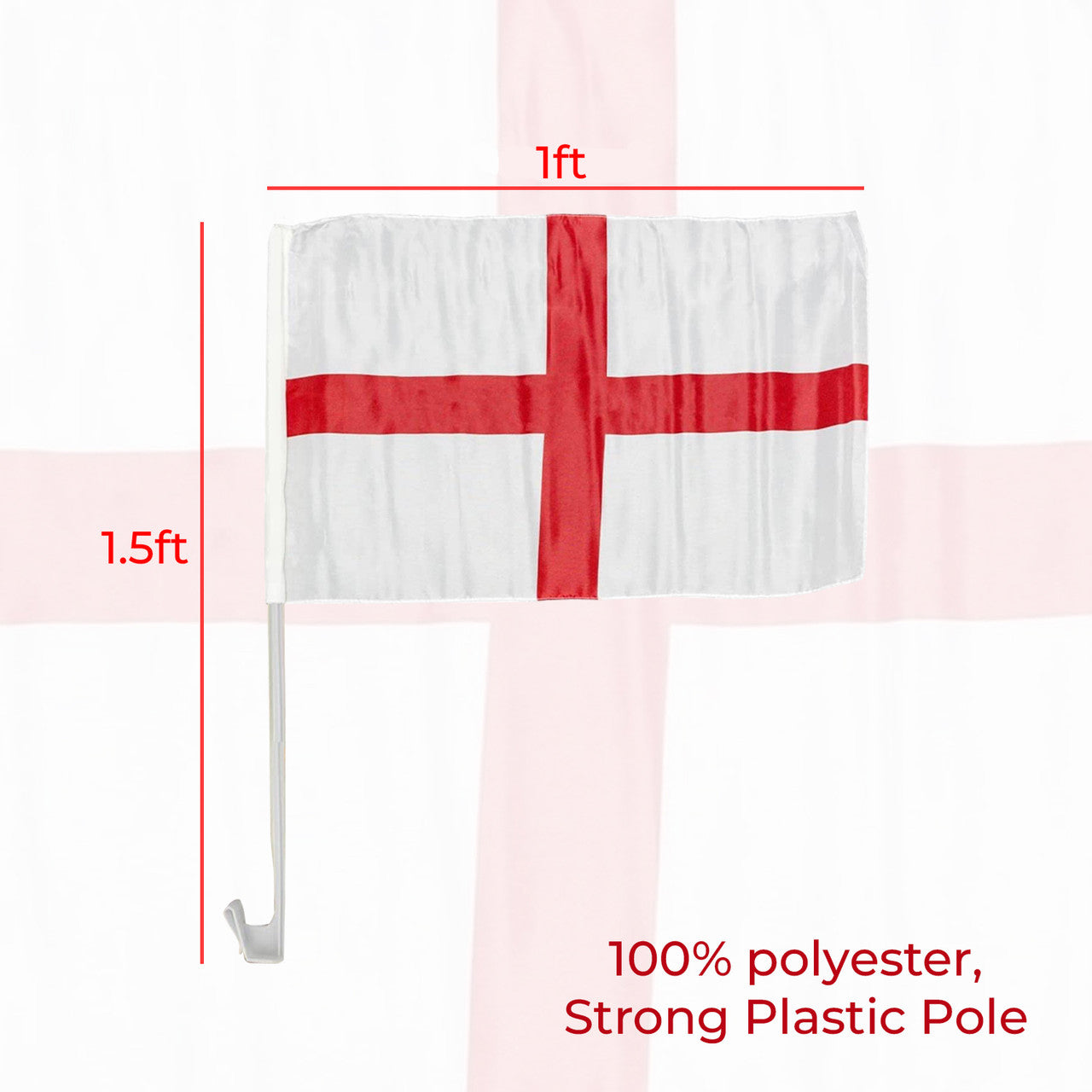 England Car Flag