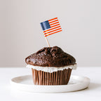 USA Flag Printed Cocktail Sticks - 50pcs