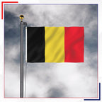 Belgium Flag - 5ftx3ft