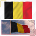 Belgium Flag - 5ftx3ft