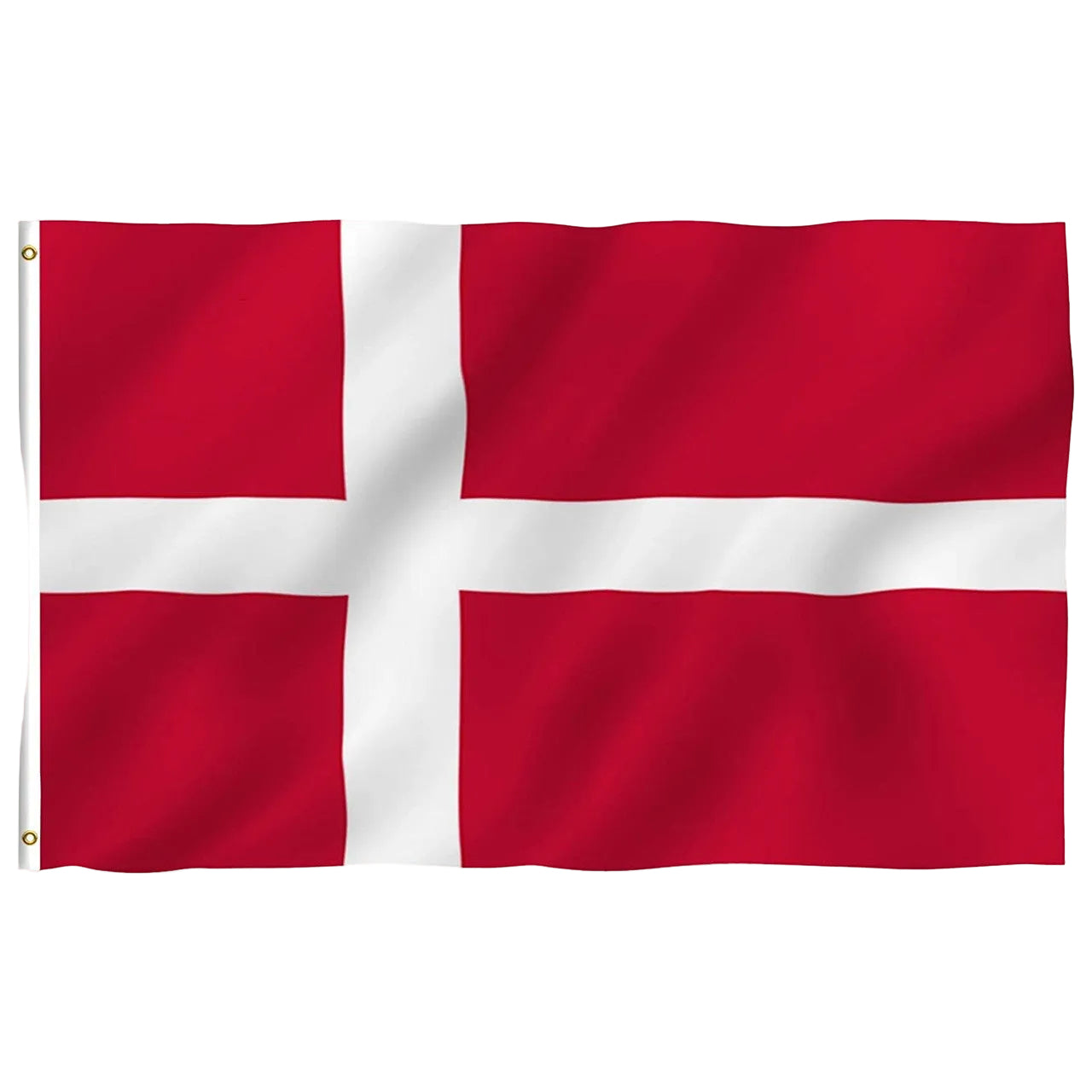 Denmark Flag - 5ftx3ft