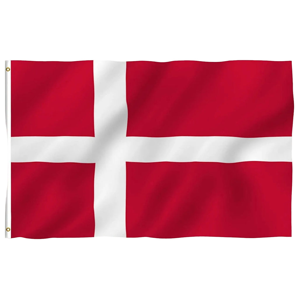 Denmark Flag - 5ftx3ft