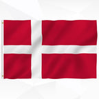 Denmark Flag - 5ftx3ft