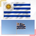 Uruguay Flag - 5x3ft