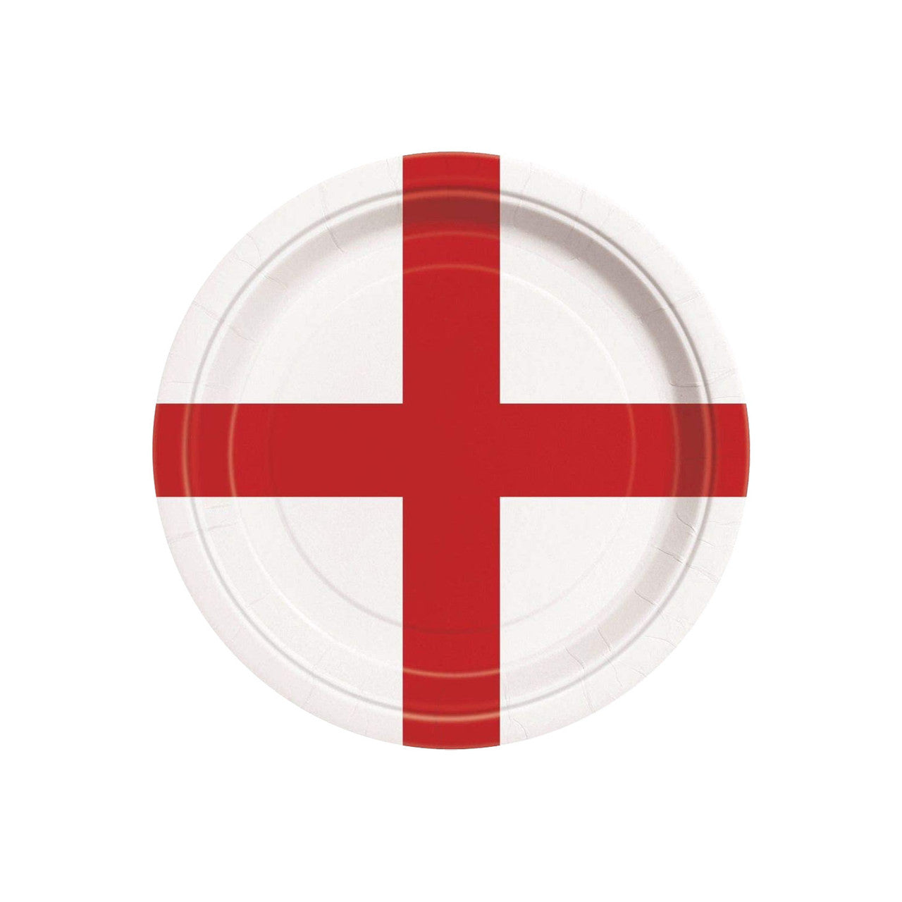 England Flag Party Plates - 10pcs