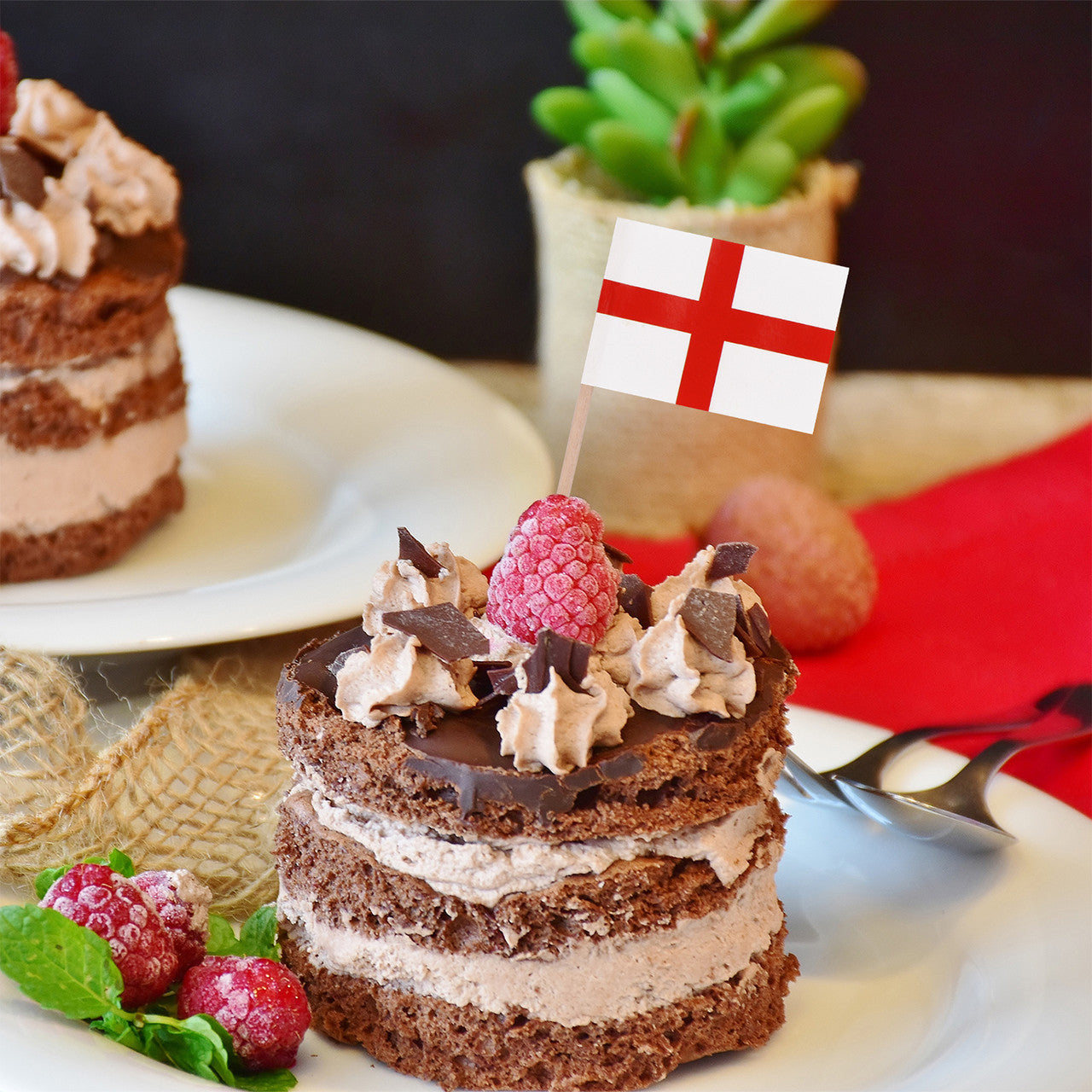 England Flag Toothpicks (Pack of 50)