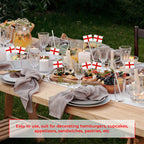 England Flag Toothpicks (Pack of 50)