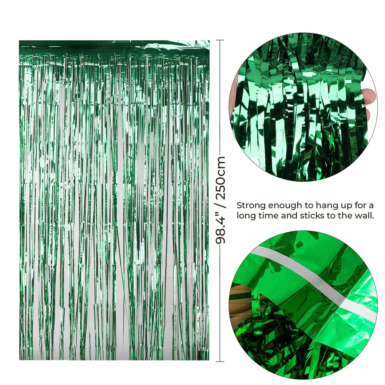 Foil Backdrop - Green