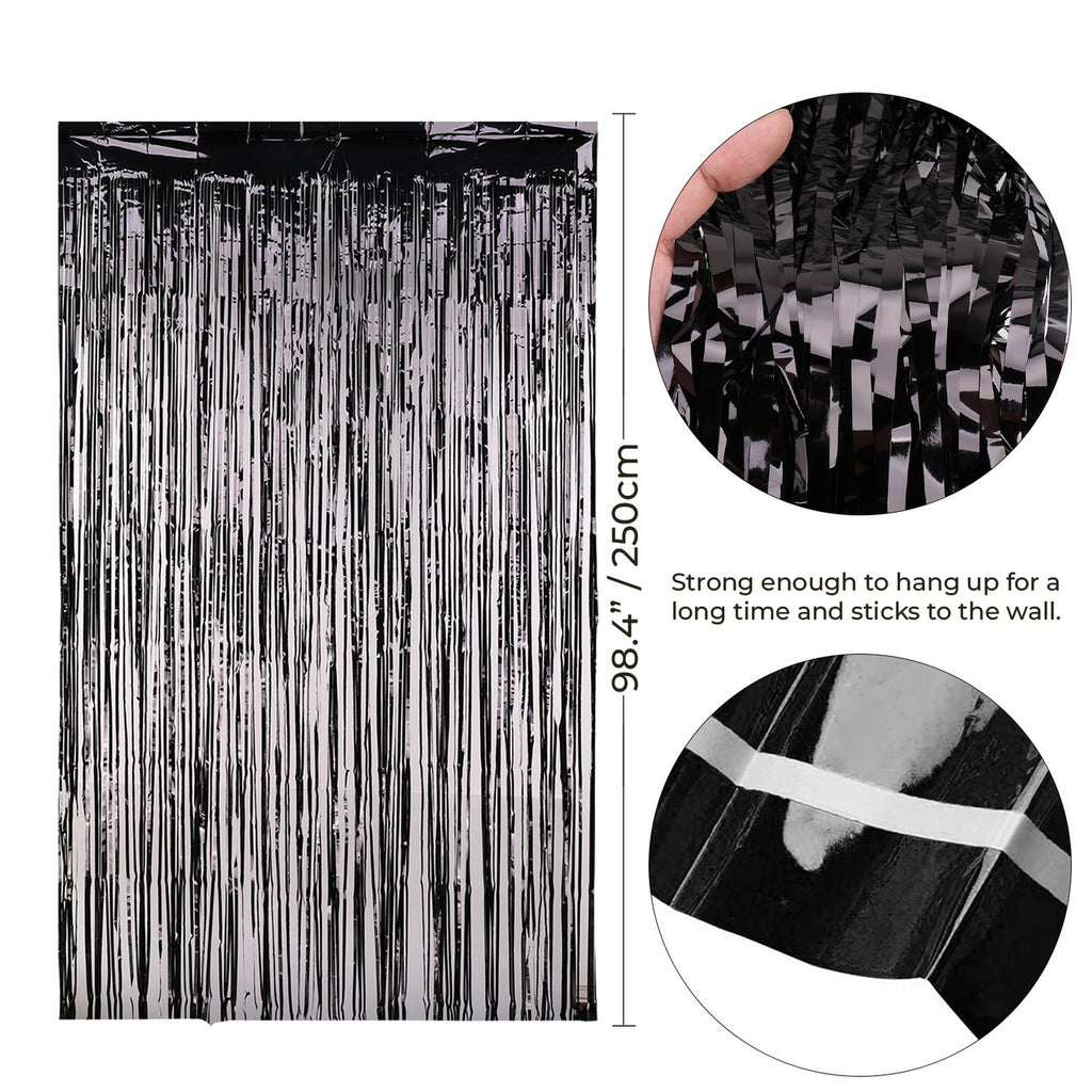 Foil Backdrop - Black