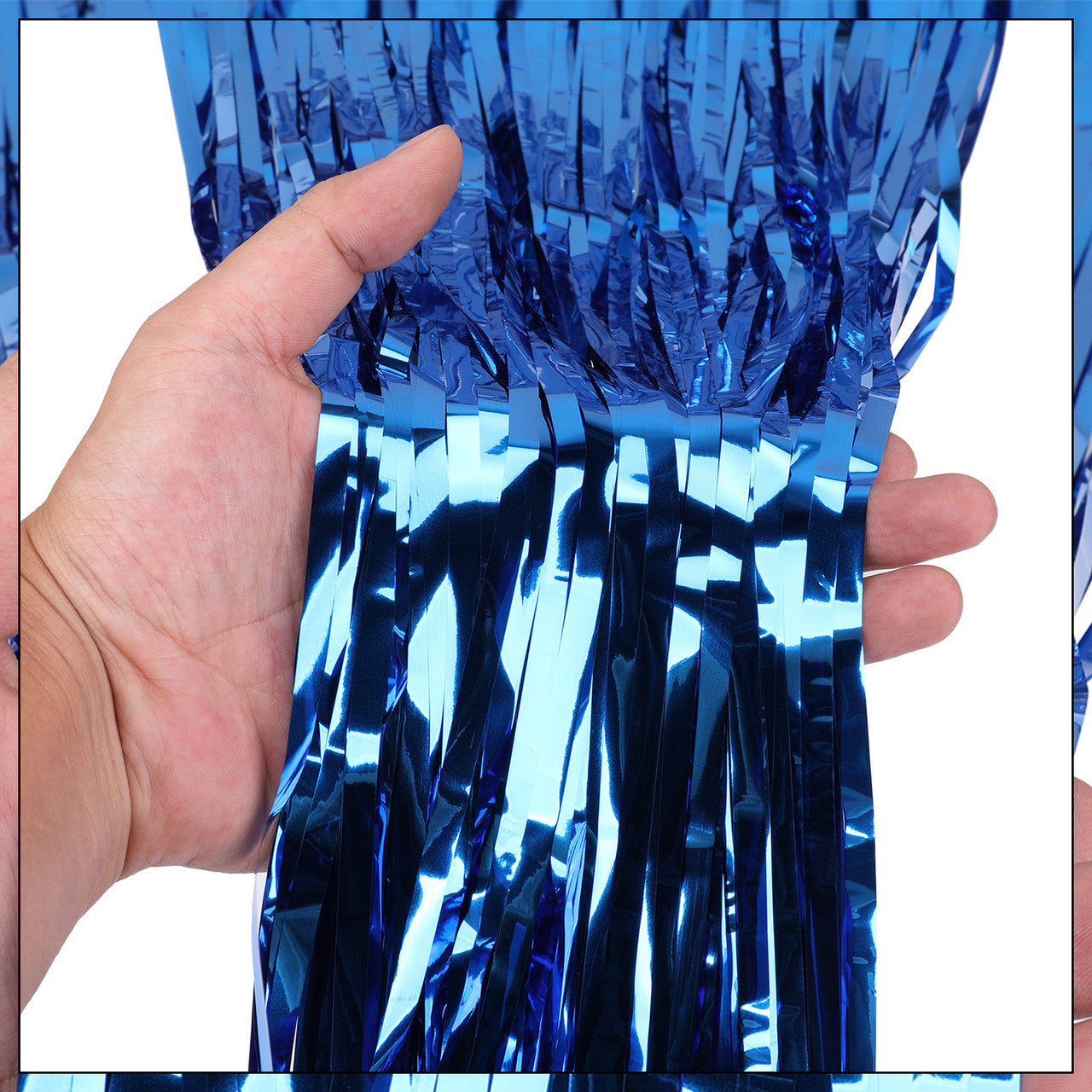 Foil Backdrop - Blue