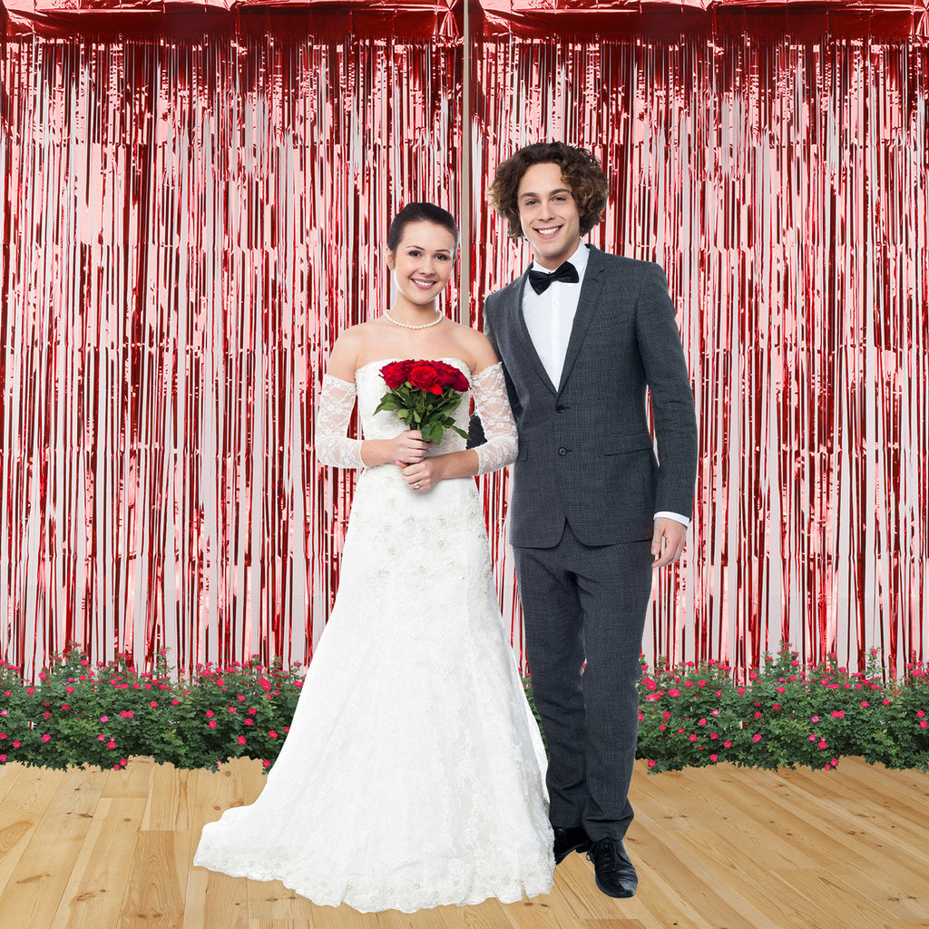 Foil Backdrop - Red