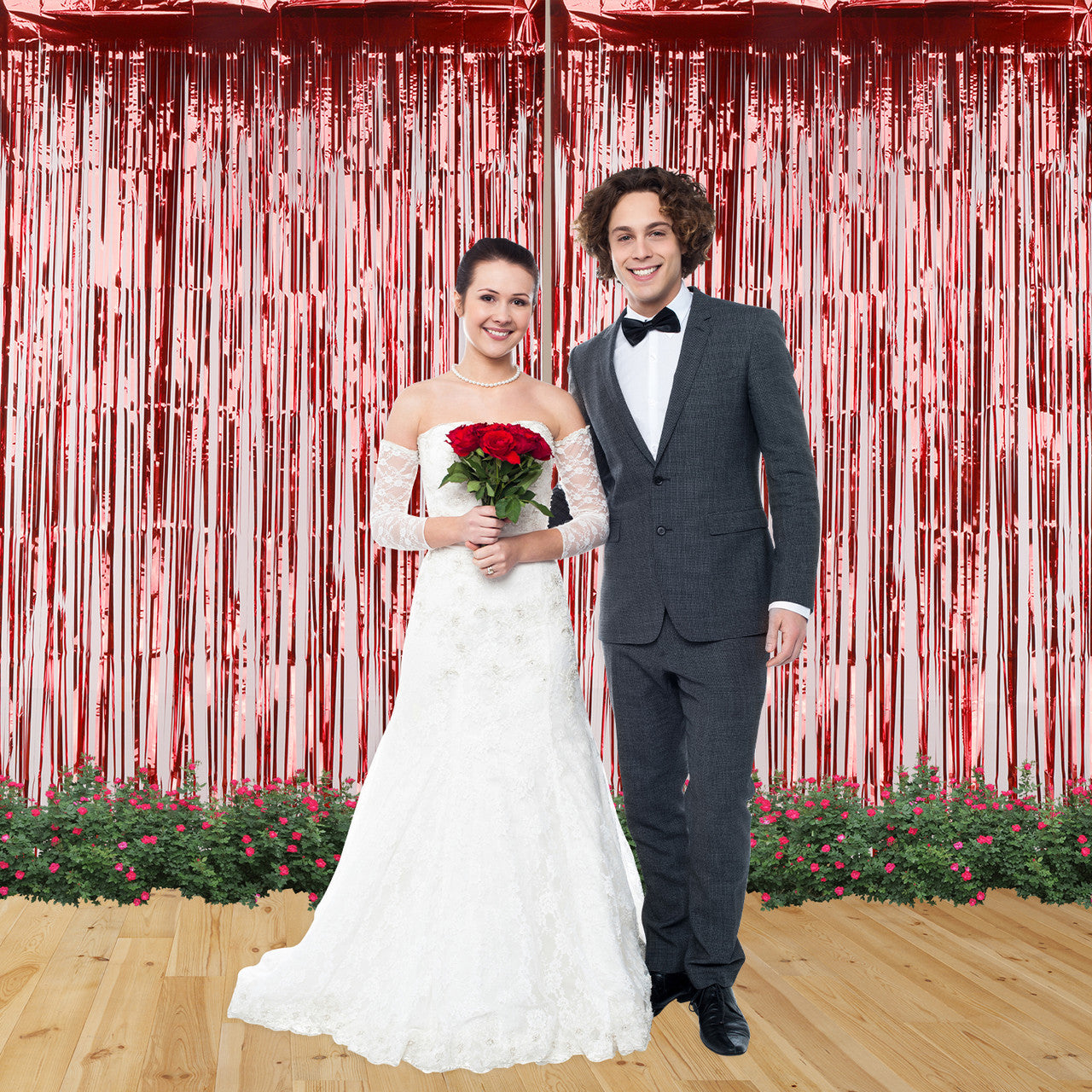 Foil Backdrop - Red