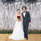 Foil Backdrop - Silver