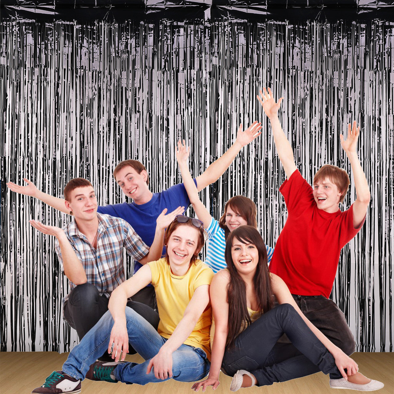 Foil Backdrop - Black