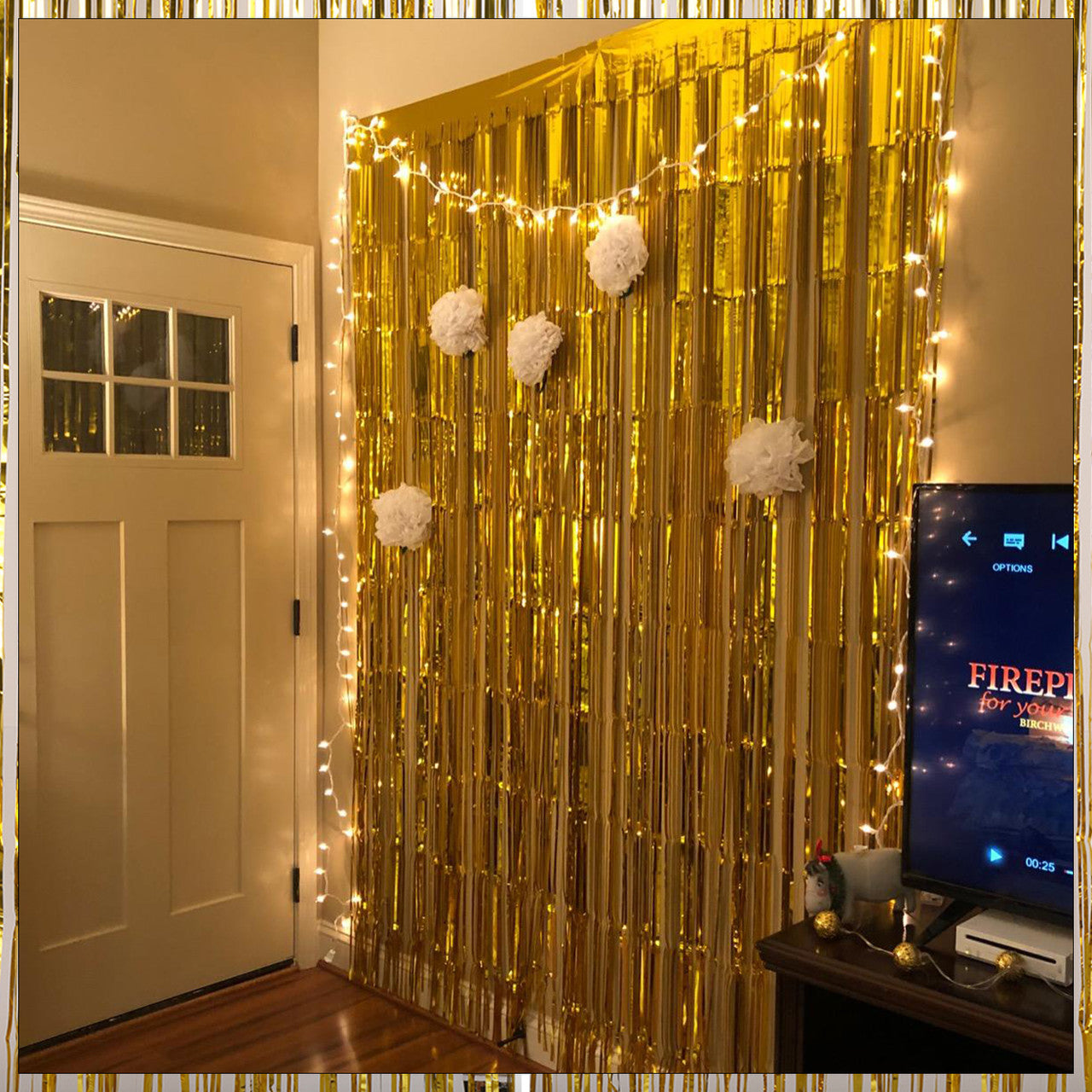 Foil Backdrop - Gold