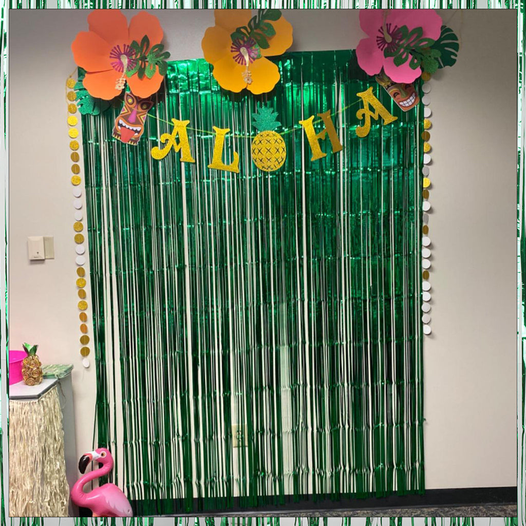Foil Backdrop - Green