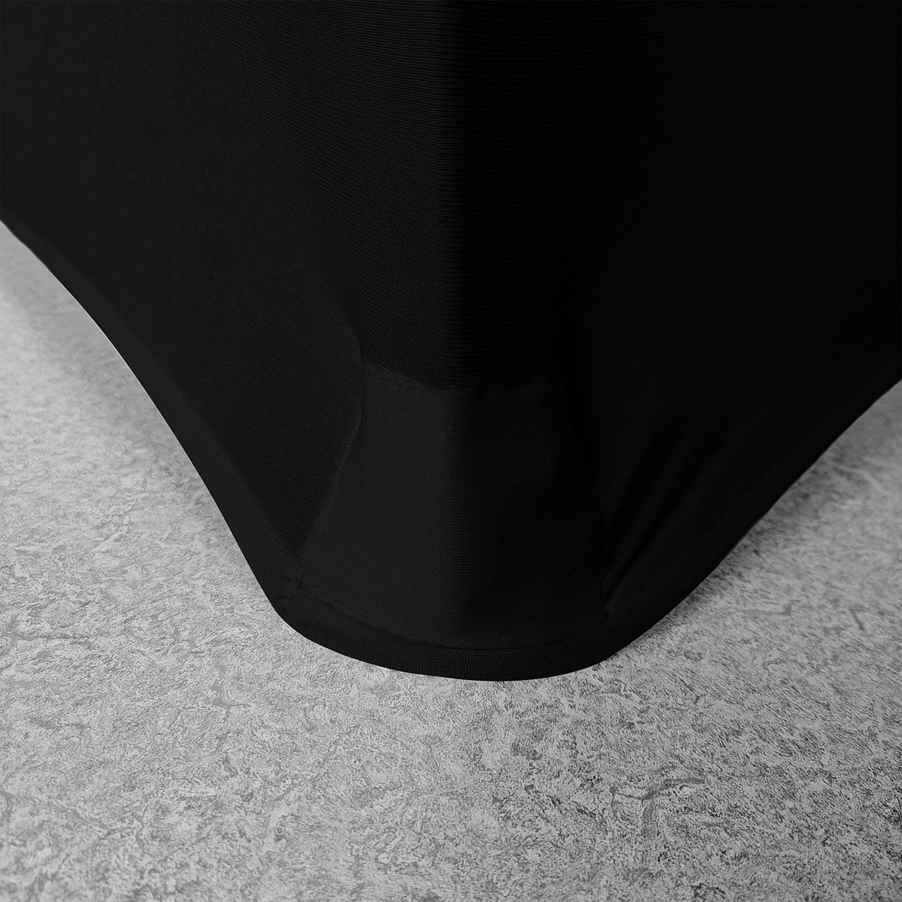 Flat Stretch Chair Cover - Black