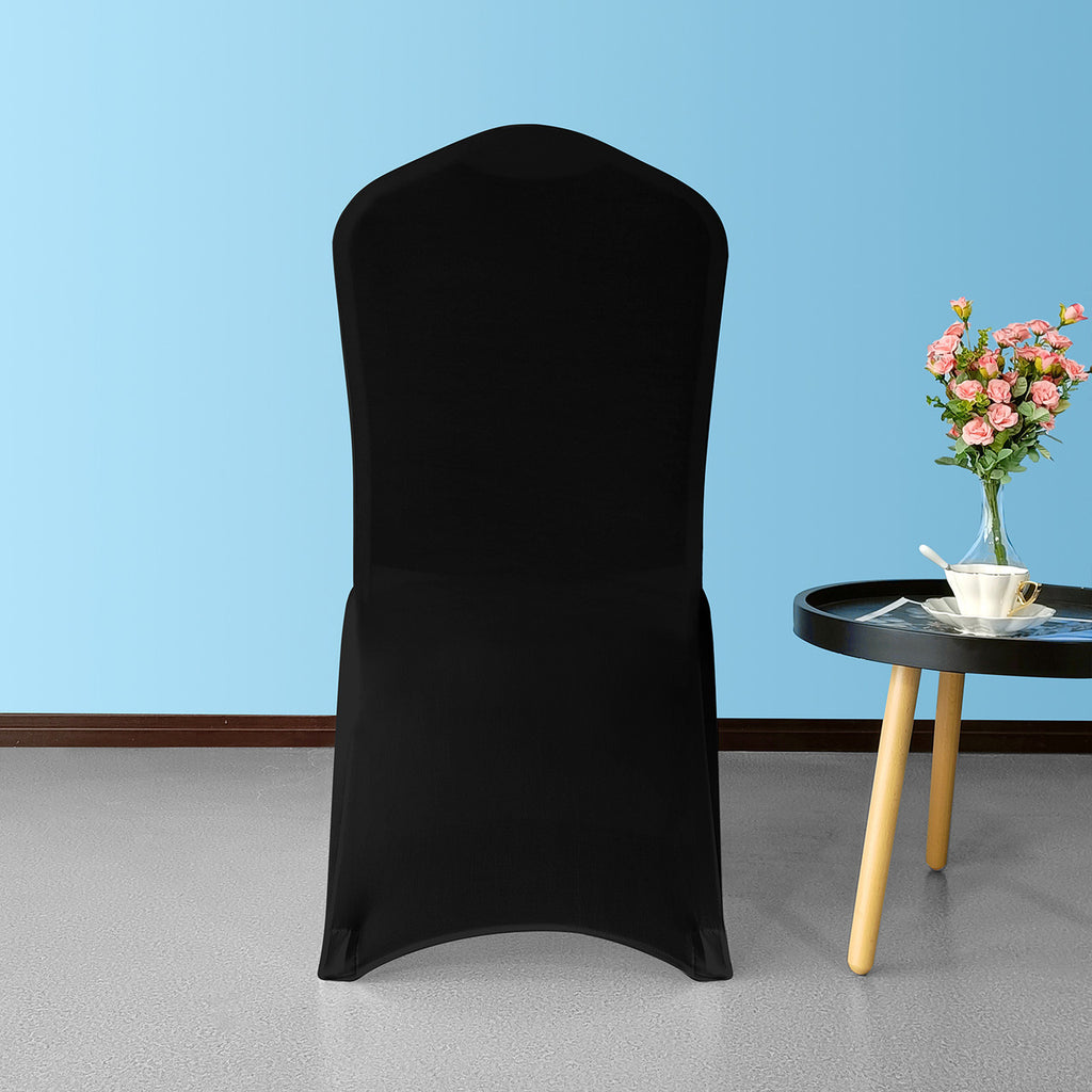 Flat Stretch Chair Cover - Black