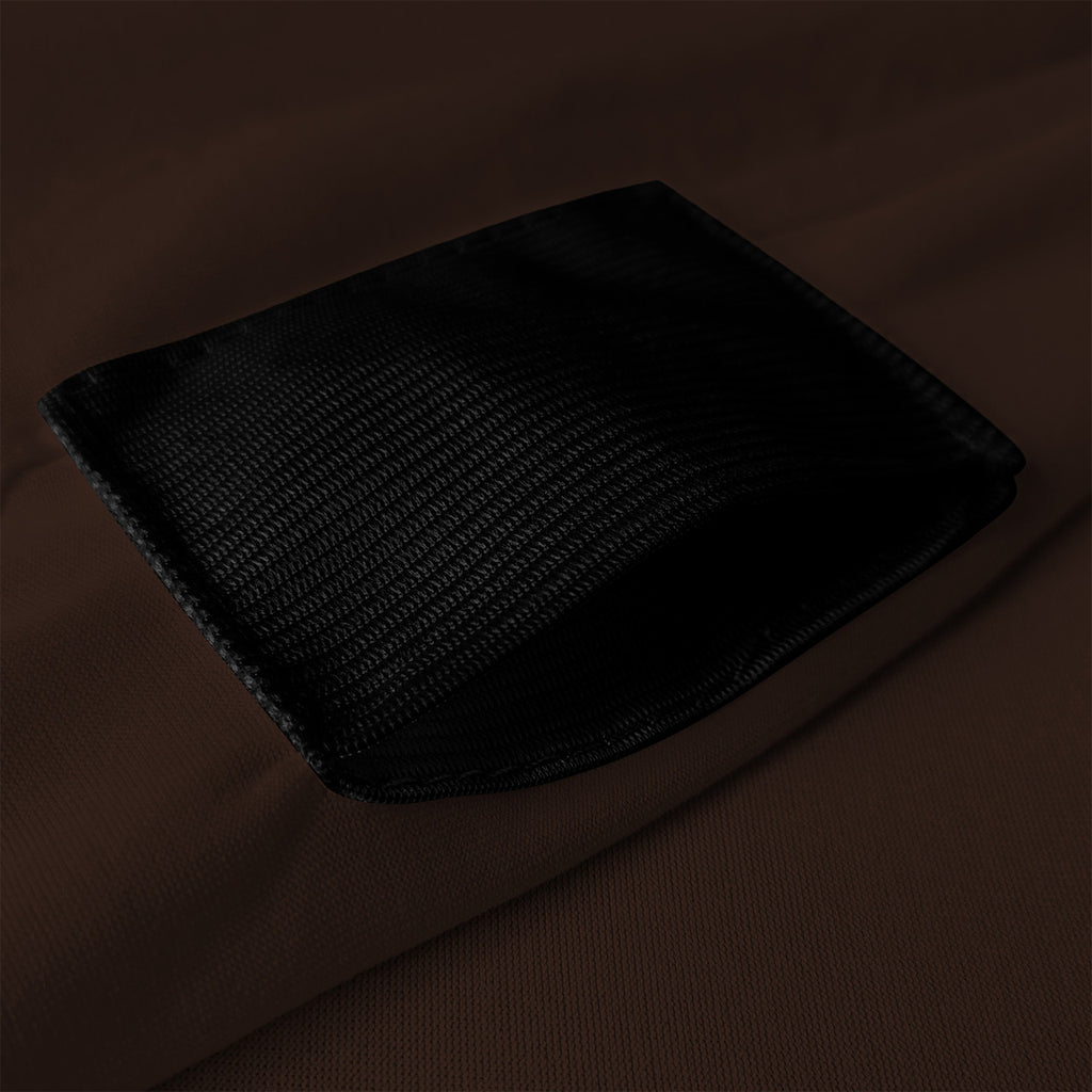 Flat Stretch Chair Cover - Chocolate