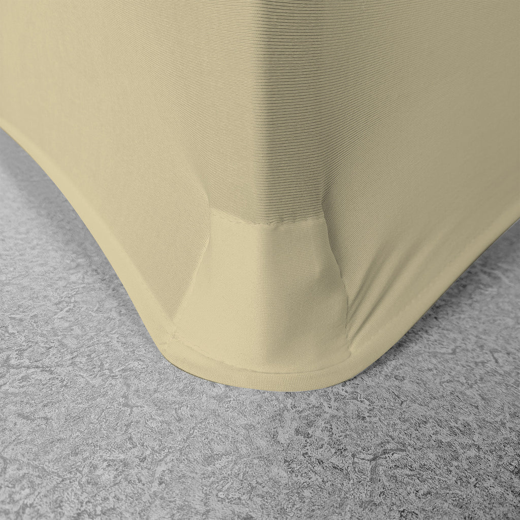 Flat Stretch Chair Cover - Champagne