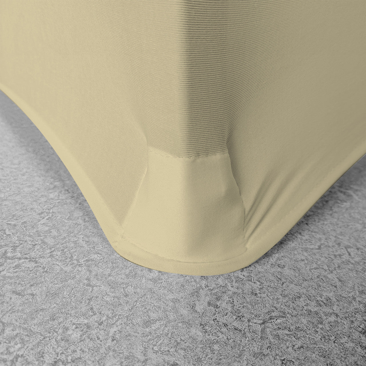 Flat Stretch Chair Cover - Champagne