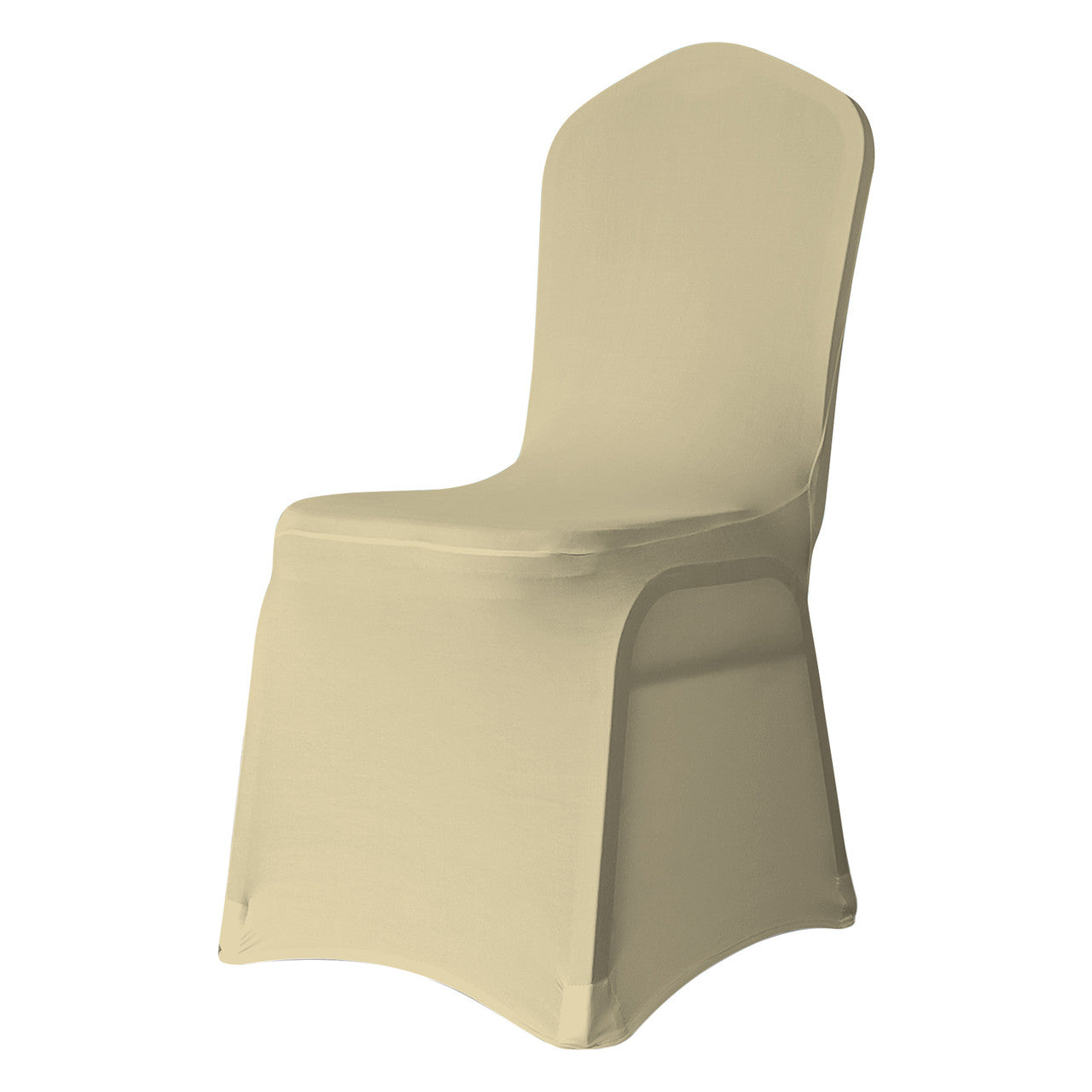 Flat Stretch Chair Cover - Champagne