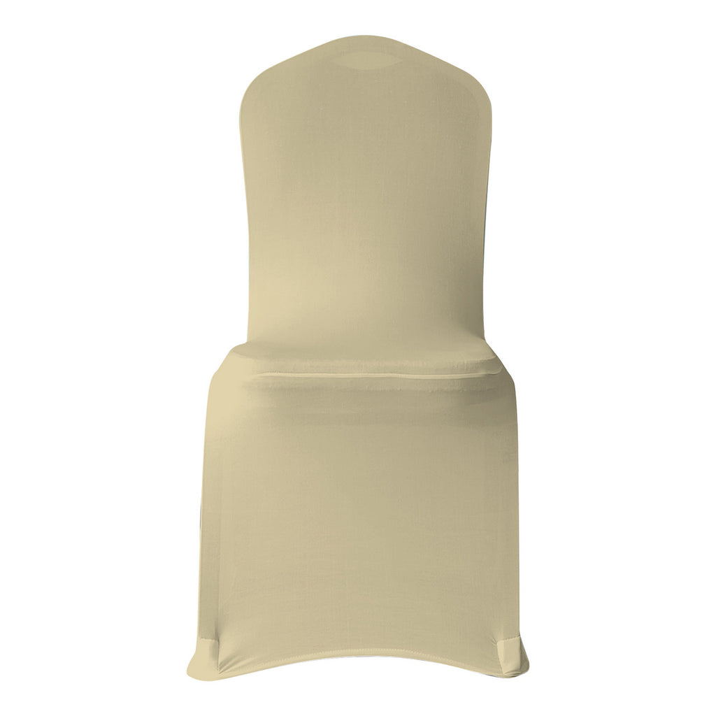 Flat Stretch Chair Cover - Champagne