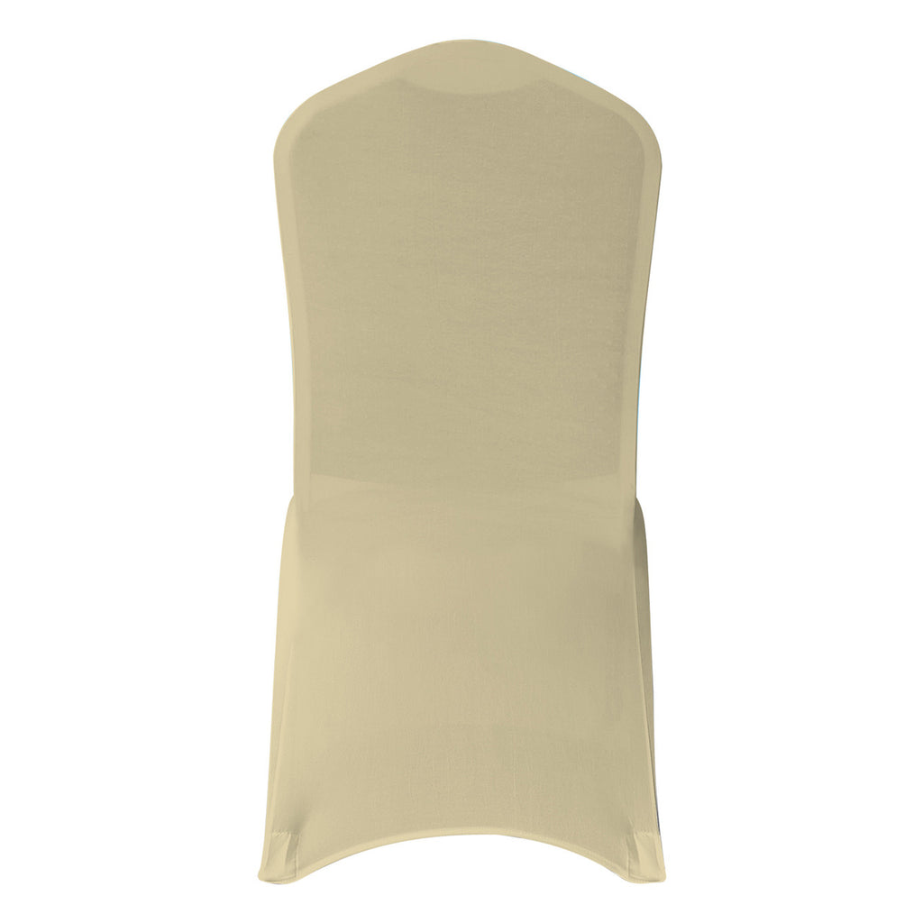 Flat Stretch Chair Cover - Champagne