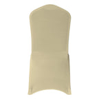Flat Stretch Chair Cover - Champagne
