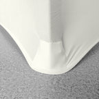 Flat Stretch Chair Cover - Ivory