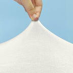 Flat Stretch Chair Cover - Ivory