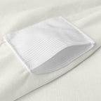 Flat Stretch Chair Cover - Ivory