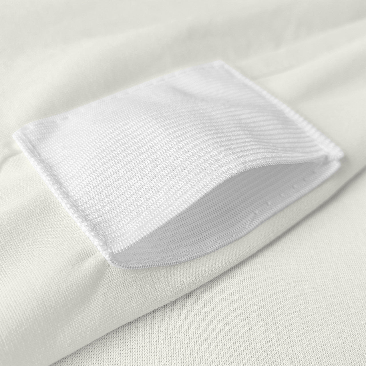 Flat Stretch Chair Cover - Ivory