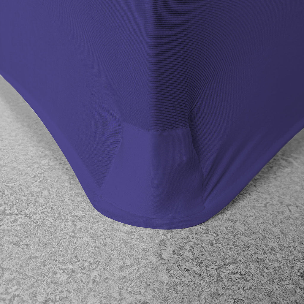 Flat Stretch Chair Cover - Purple