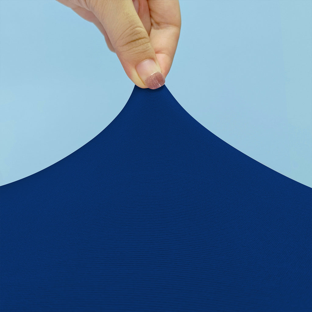 Flat Stretch Chair Cover - Royal Blue