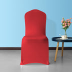 Flat Stretch Chair Cover - Red