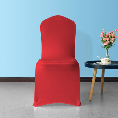 Flat Stretch Chair Cover - Red