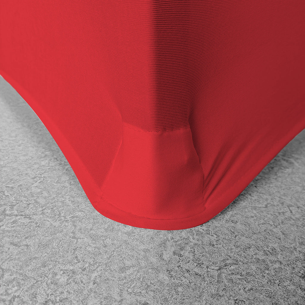 Flat Stretch Chair Cover - Red