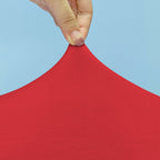 Flat Stretch Chair Cover - Red