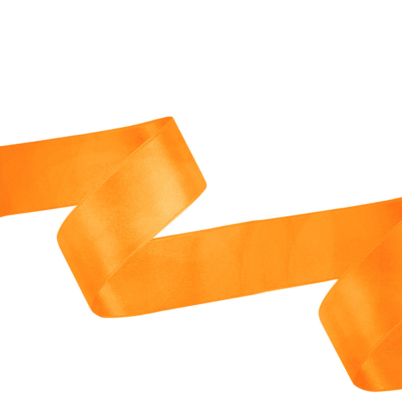 Double Sided Ribbon - Fluorescent Orange - 10 Meters – Event Decor Shop