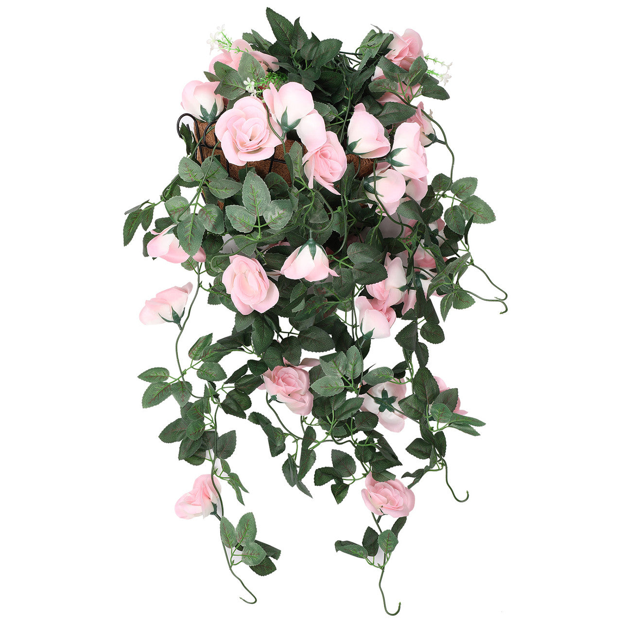 Artificial Rose Garland - 110cm - Pink