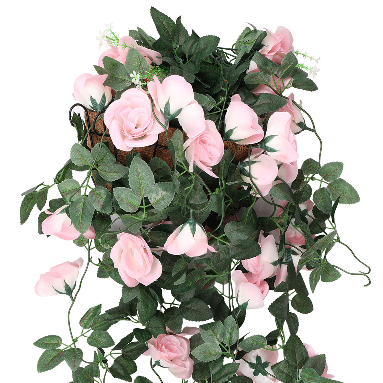 Artificial Rose Garland - 110cm - Pink