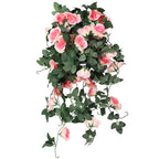 Artificial Rose Garland - 110cm - Champagne