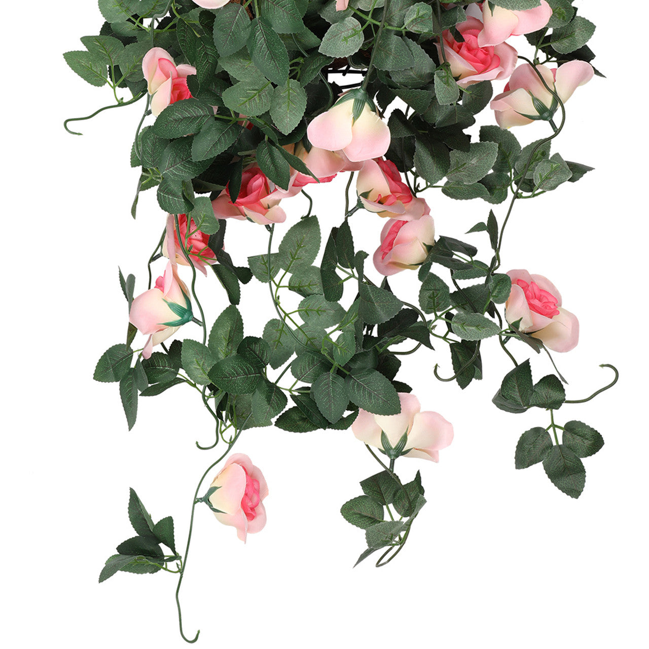 Artificial Rose Garland - 110cm - Champagne