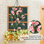 Artificial Rose Garland - 110cm - Champagne
