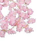 Artificial Silk Cherry Blossom Garland - 180cm - Baby Pink