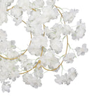 Artificial Silk Cherry Blossom Garland - 180cm - Cream White