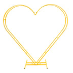 Dual Heart Balloon Arch Stand (210 x 200 x 60cm)