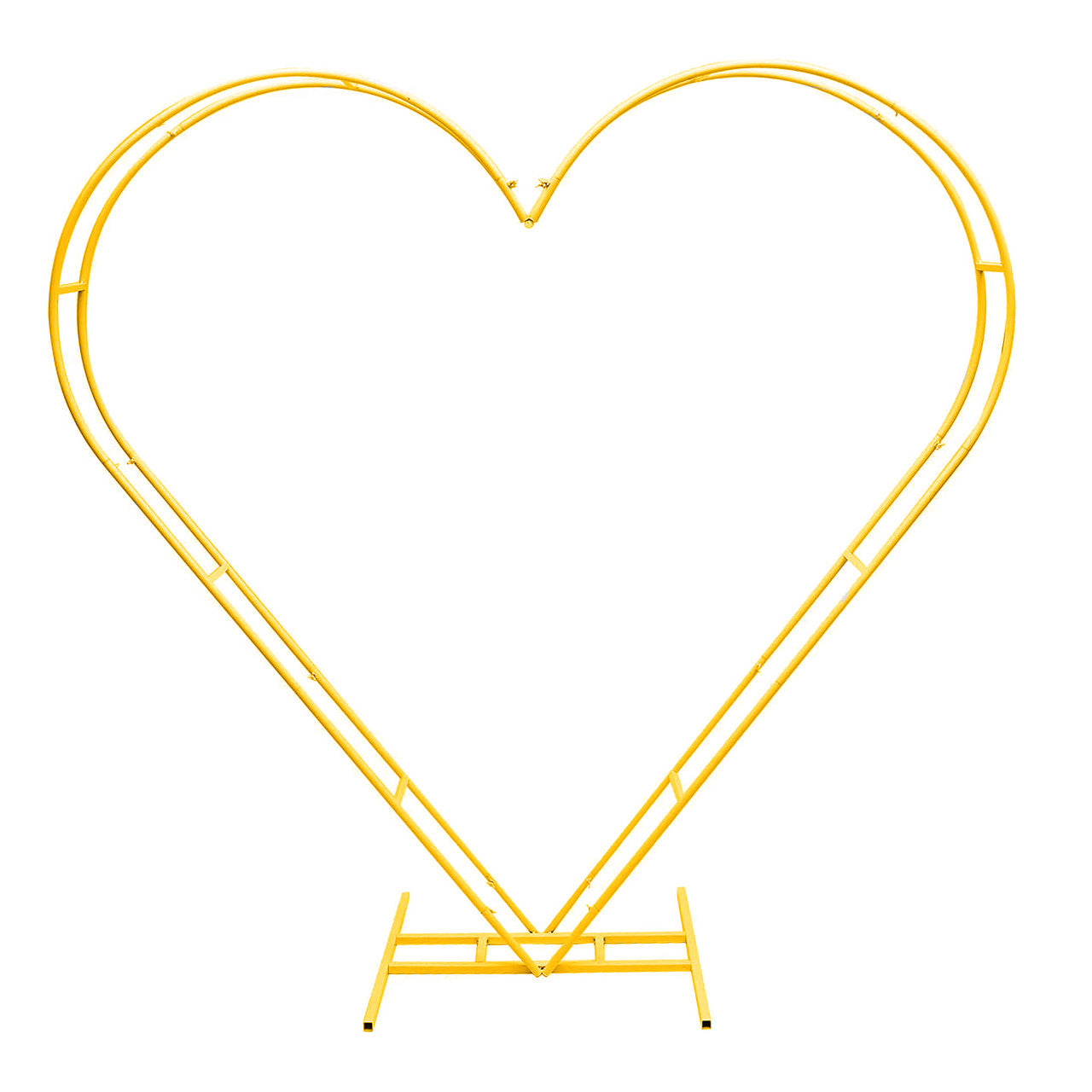 Dual Heart Balloon Arch Stand (210 x 200 x 60cm)