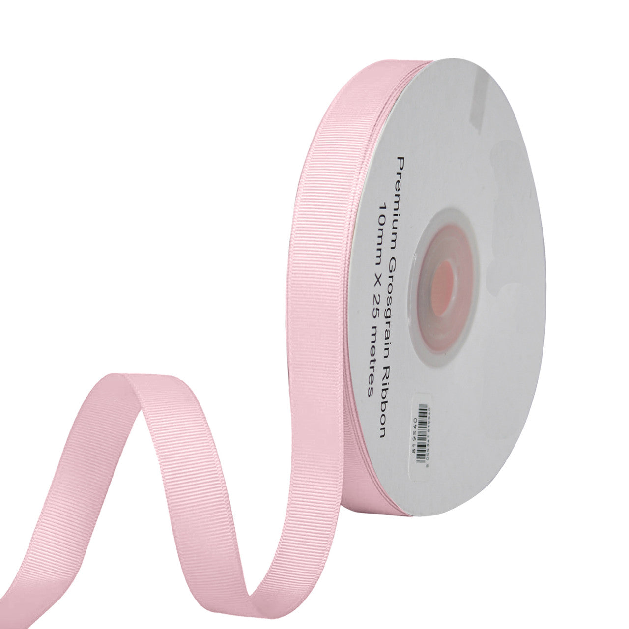 Double Sided Grosgrain Ribbon - Baby Pink